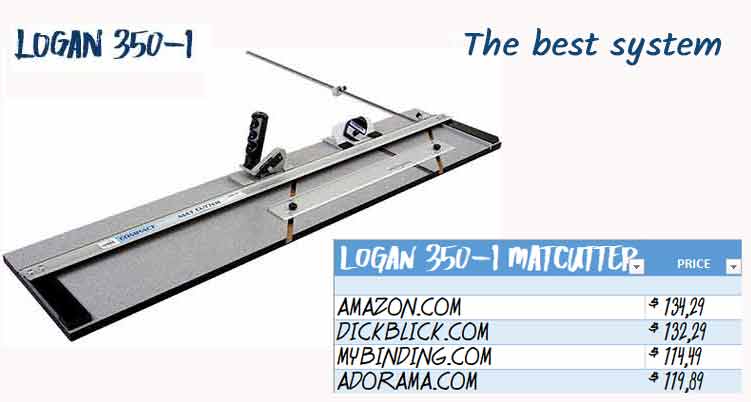 Logan Team System Plus Hand Mat Cutter Model 424-1 24