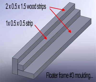Floater frame moulding model3